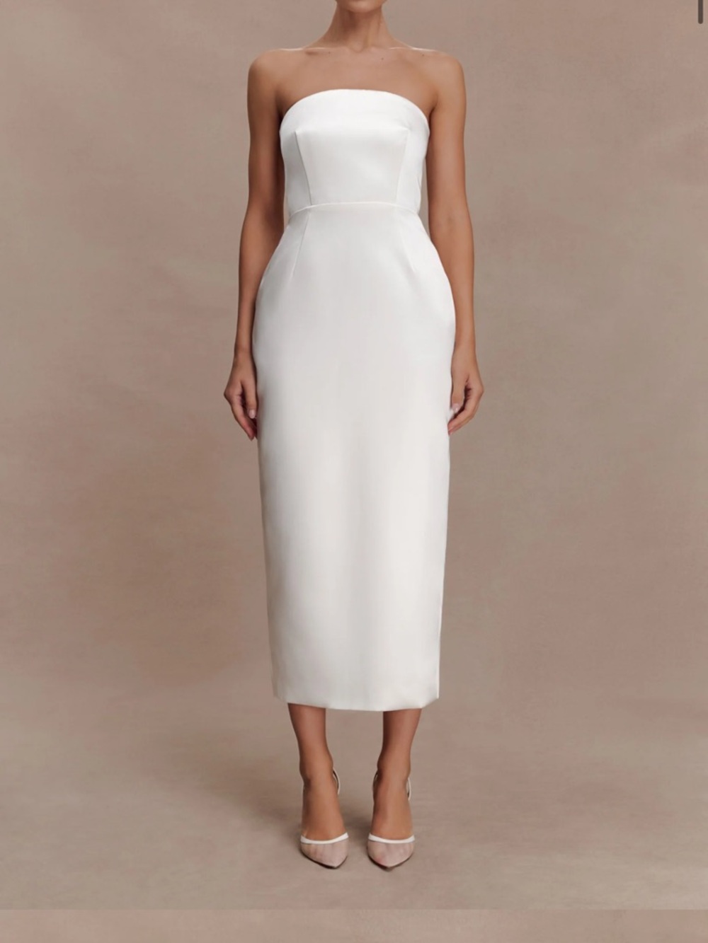 Meshki Ophelia Dress in White
